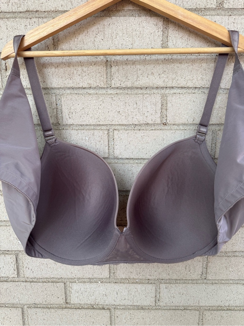 Torrid Curve T-Shirt Push Up Lightly Lined Bra Taupe 44D - Picture 5 of 6